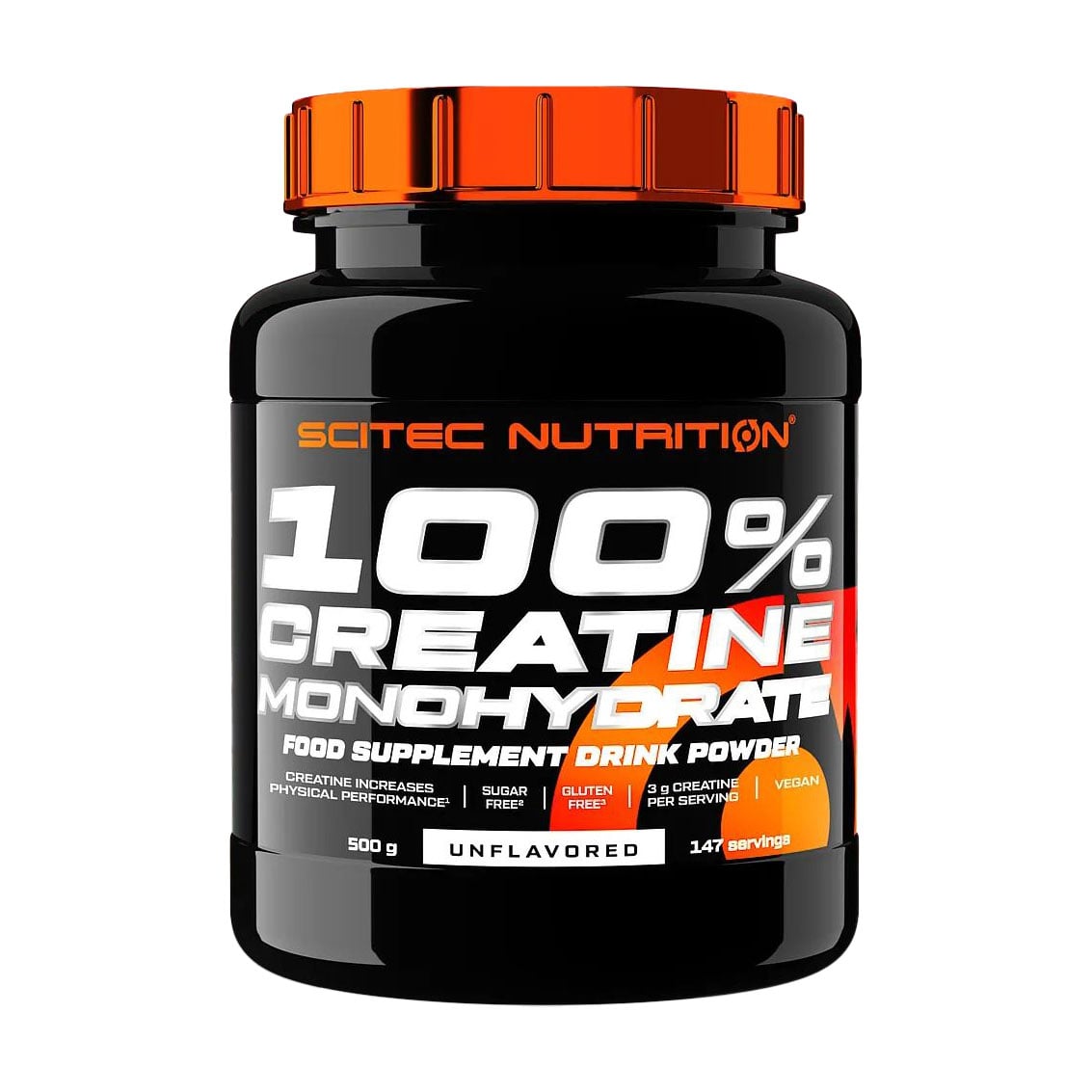 Креатин Scitec Nutrition 100% Creatine Monohydrate в порошку, 500 г
